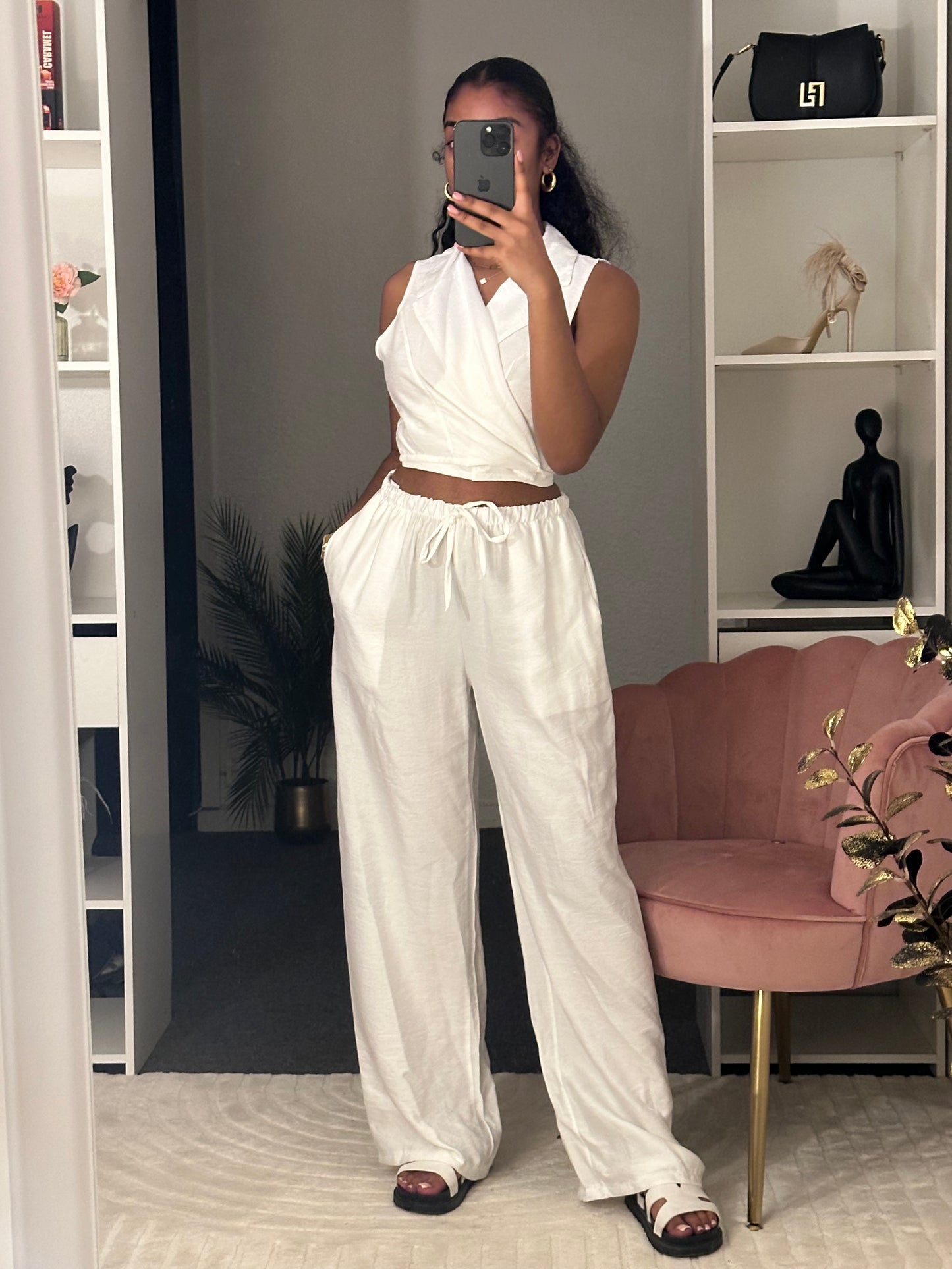 Ensemble haut cache coeur & Pantalon