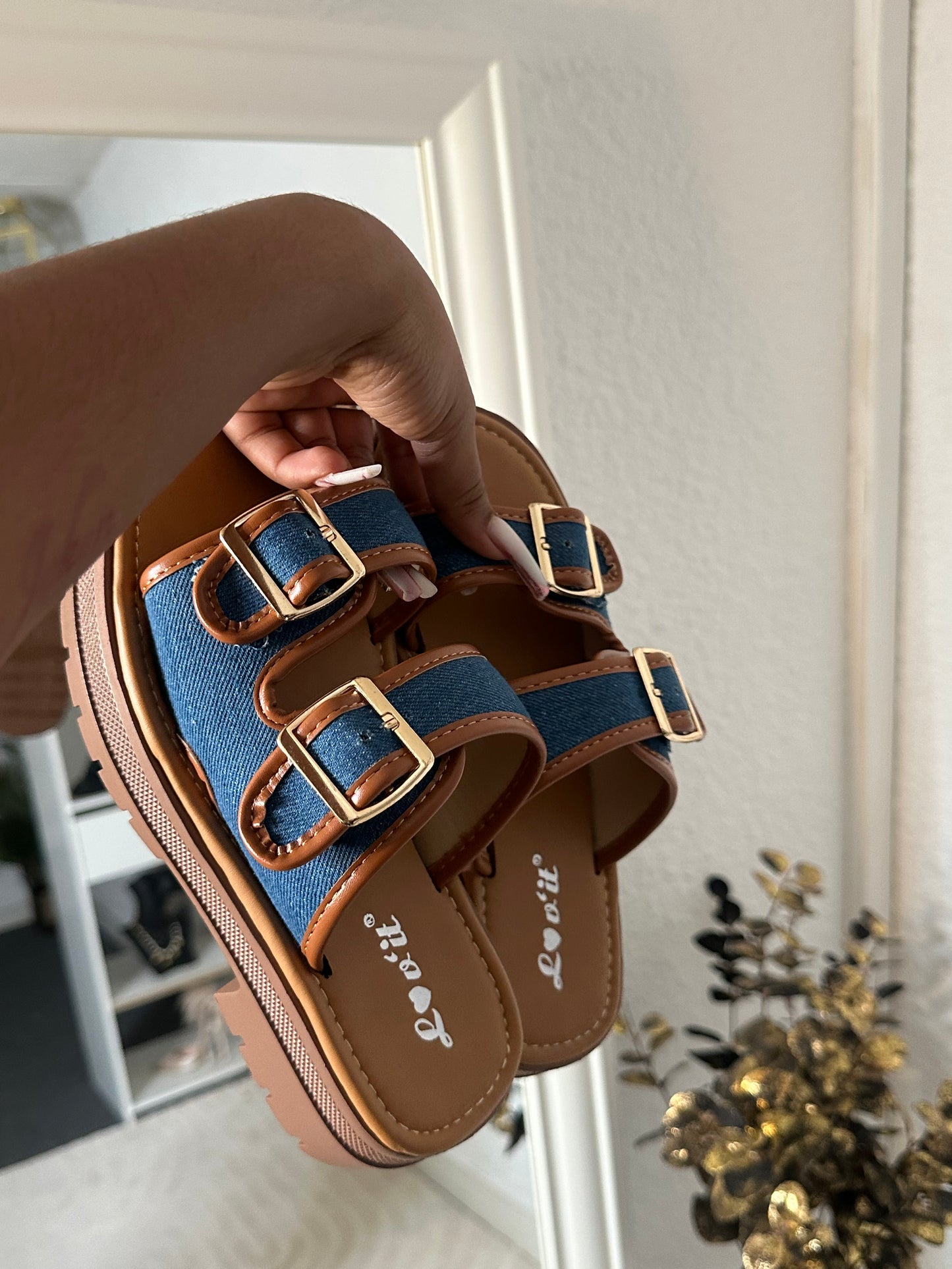 Sandales Denim – Style & Confort