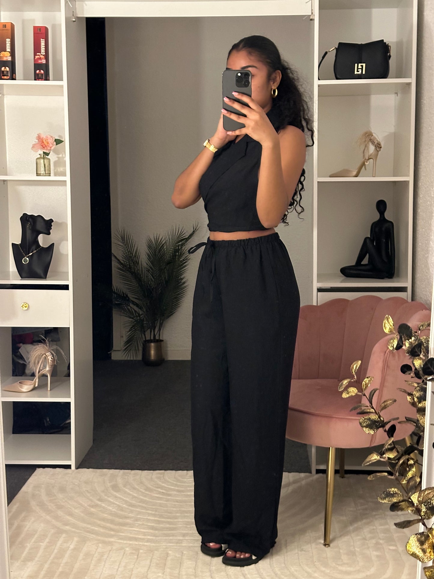 Ensemble haut cache coeur & Pantalon