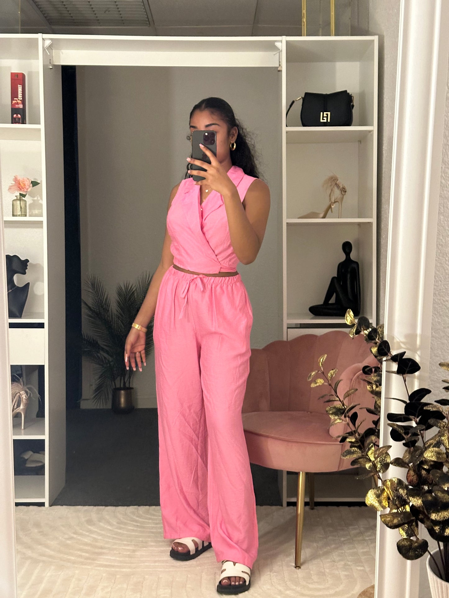 Ensemble haut cache coeur & Pantalon