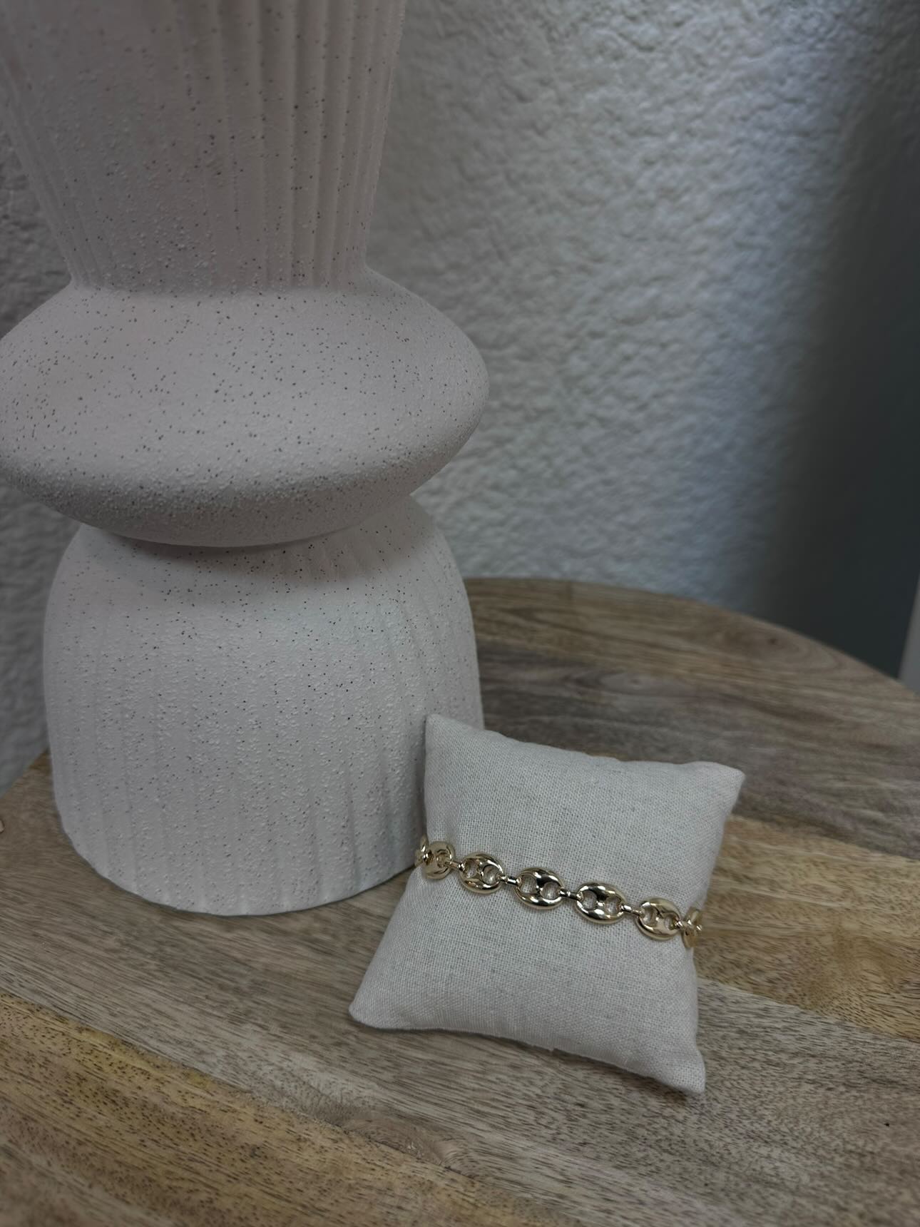Bracelet - Maille café