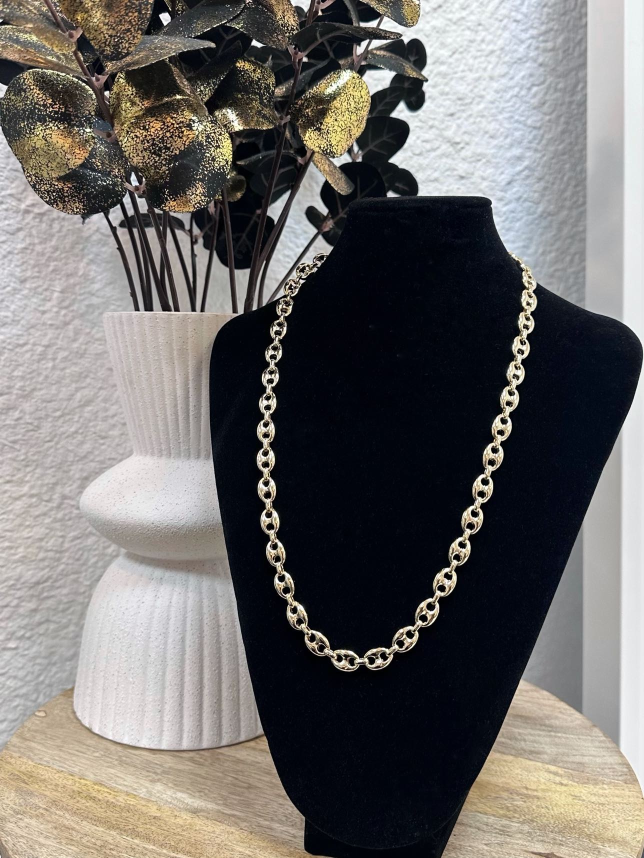 Collier - Maille café