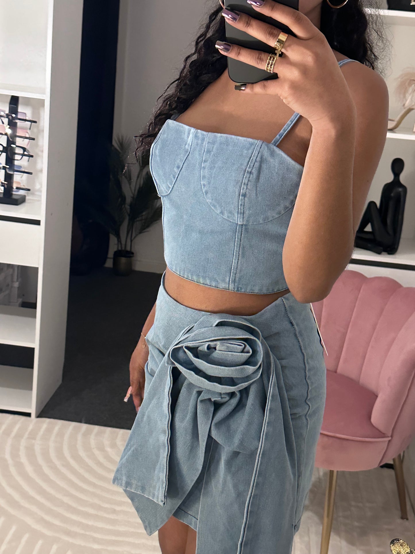 Ensemble Bustier-Jupe
