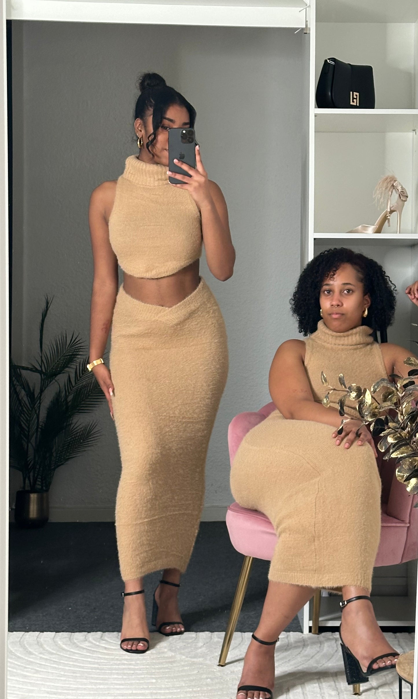 Ensemble -  Crop Top & Jupe