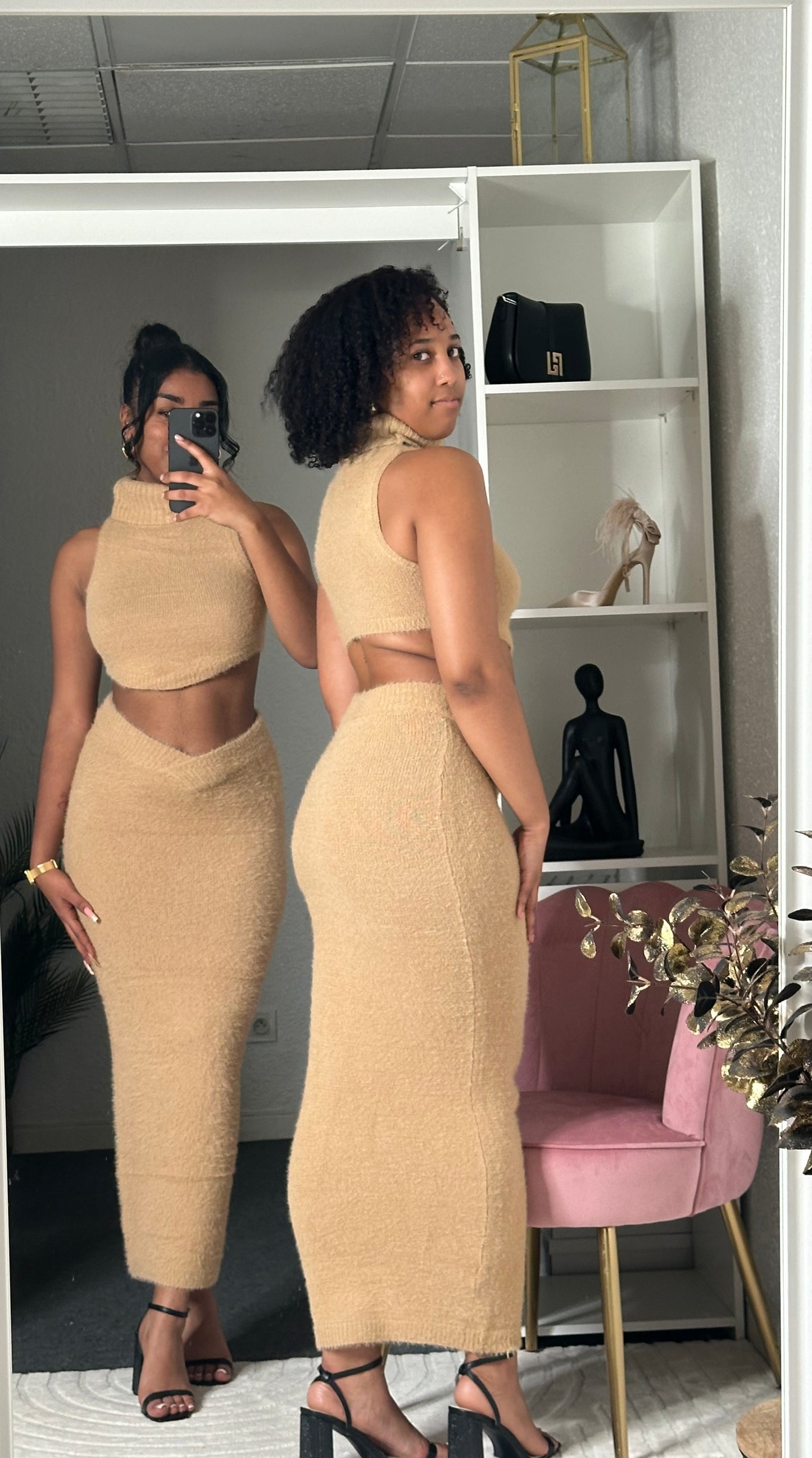 Ensemble -  Crop Top & Jupe