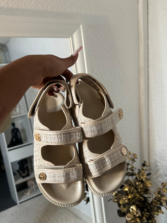 Sandales - Beiges & Dorées Chic