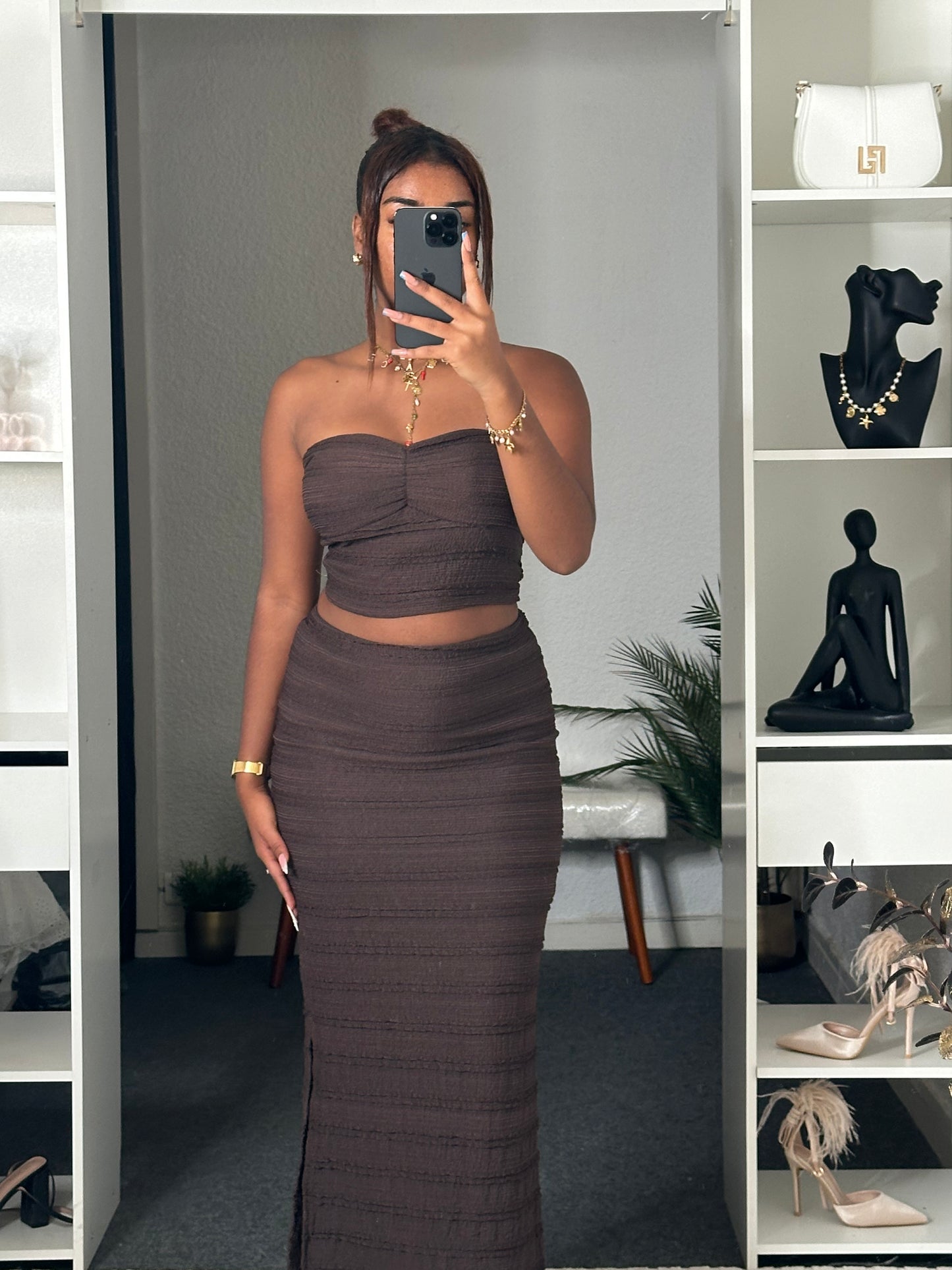 Ensemble - Bustier & Jupe Longue