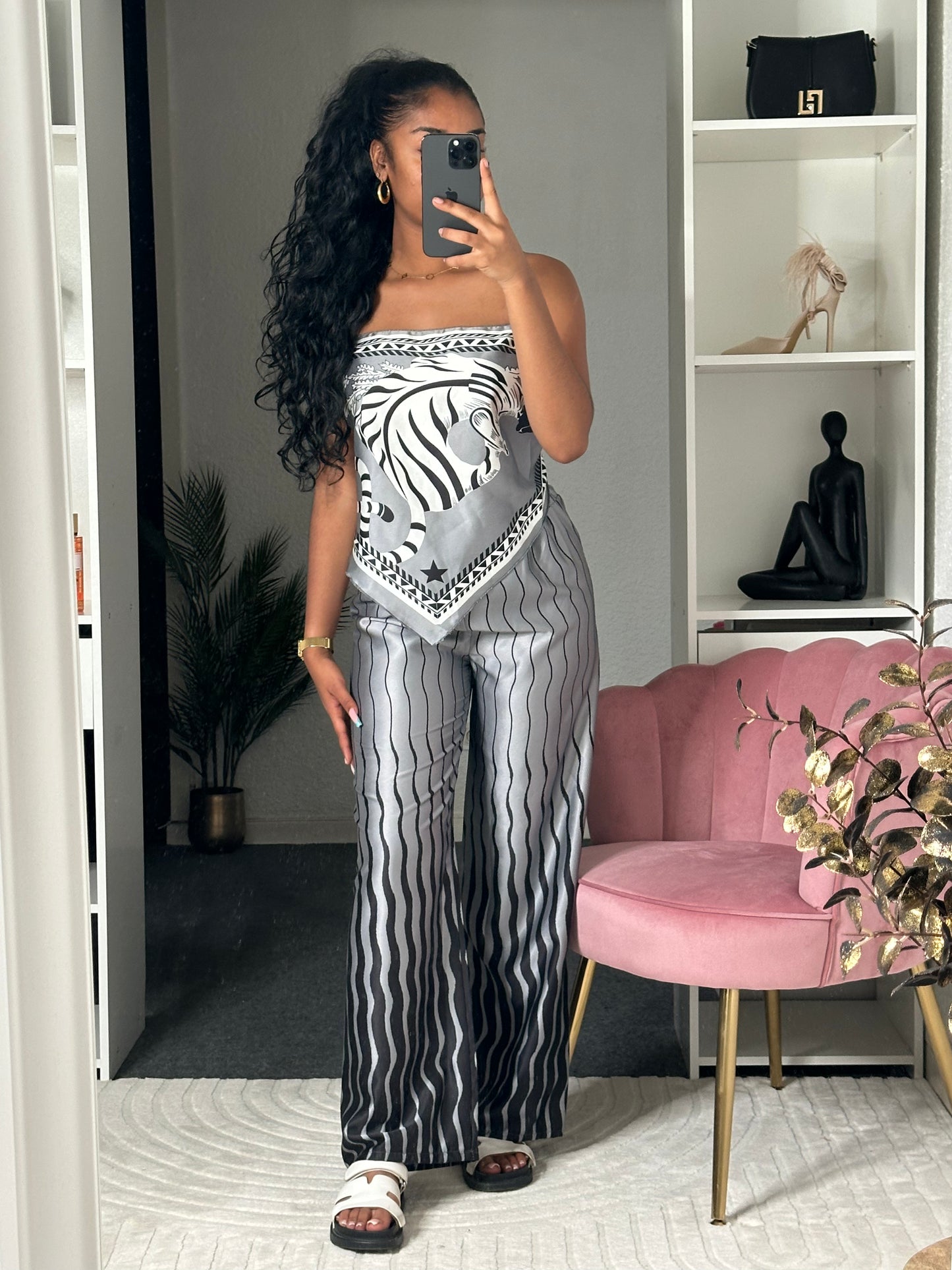 Ensemble - Top Bandeau & Pantalon